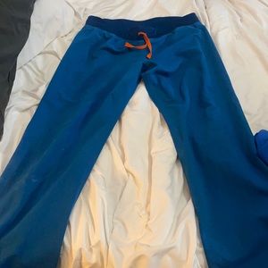 Women’s Alps Blue Livingston Scrub Pants size large